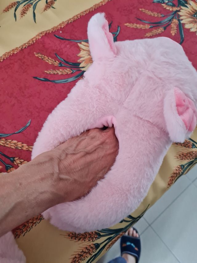 Ciabatte maialino rosa