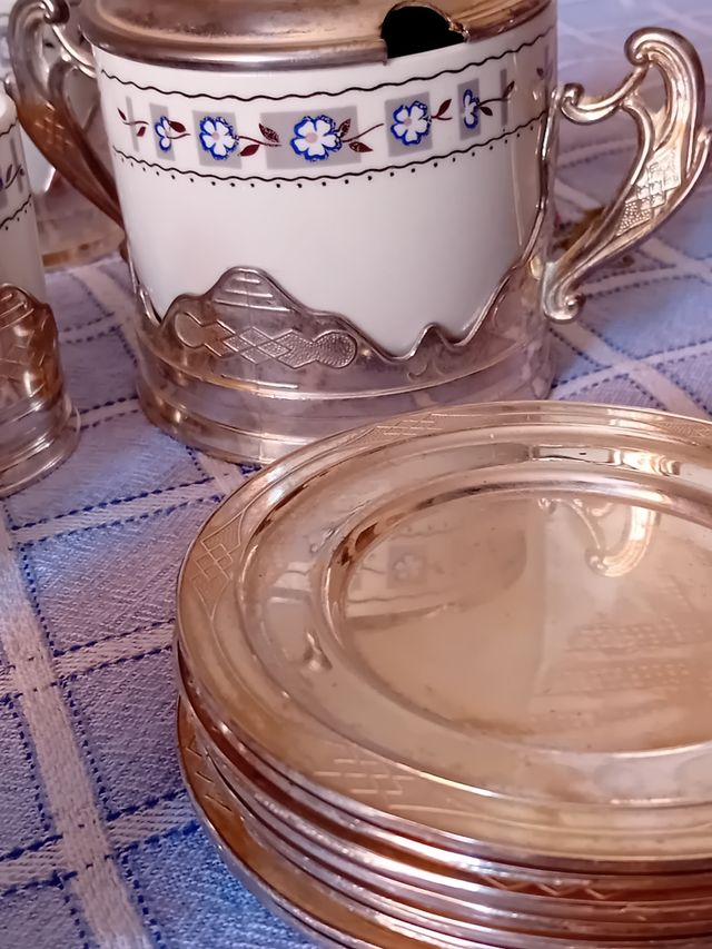 Servizio caffè 12 tazze vintage