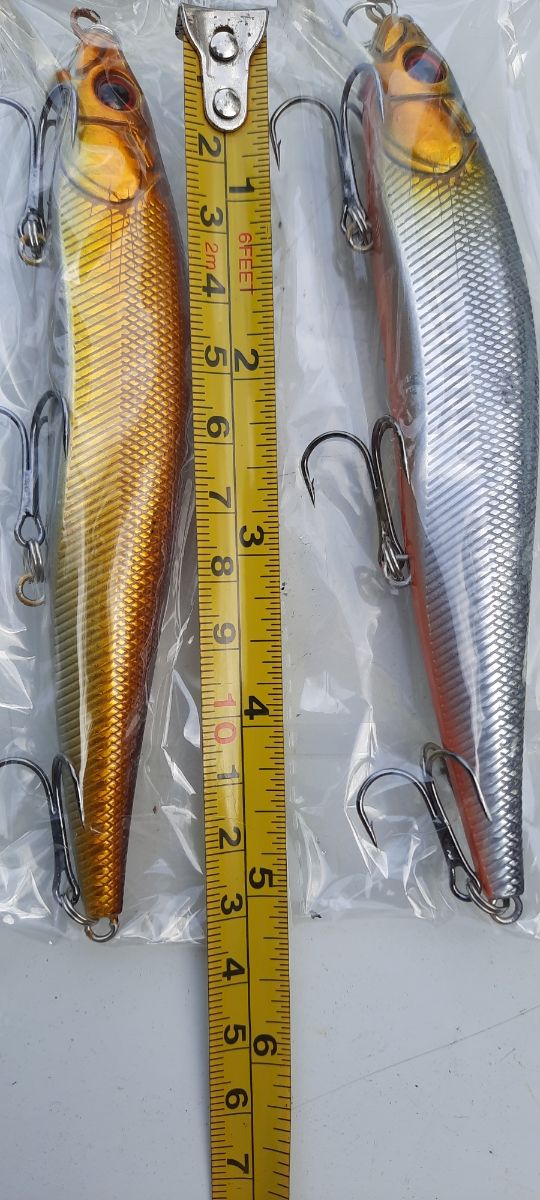 Minnows artificiali da pesca