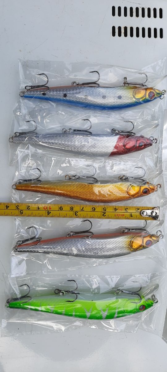 Minnows artificiali da pesca