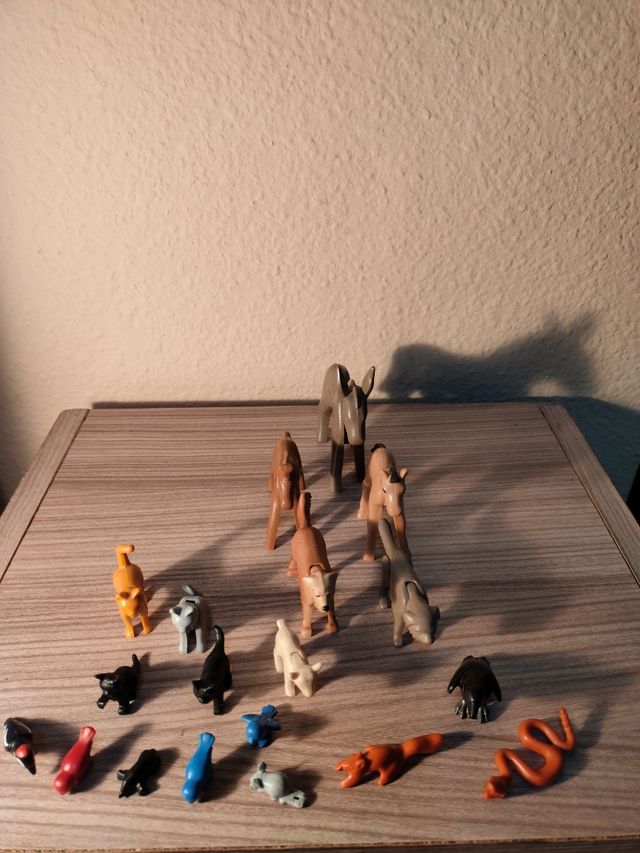 Animales Playmobil: 18 figuras