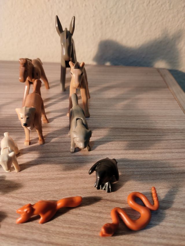 Animales Playmobil: 18 figuras