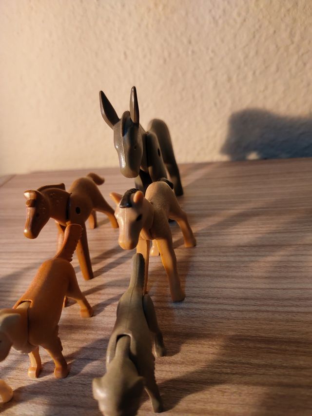 Animales Playmobil: 18 figuras