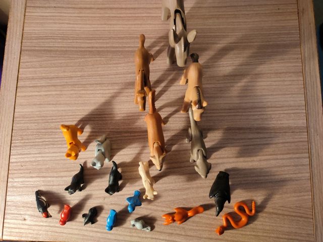 Animales Playmobil: 18 figuras