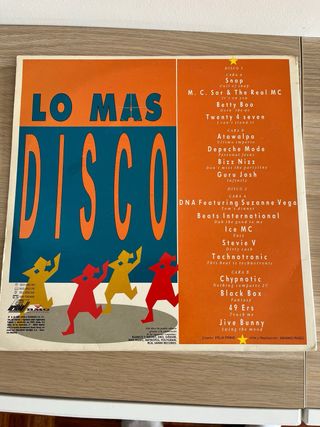 Vinilo Lo Mas Disco - Música 80s
