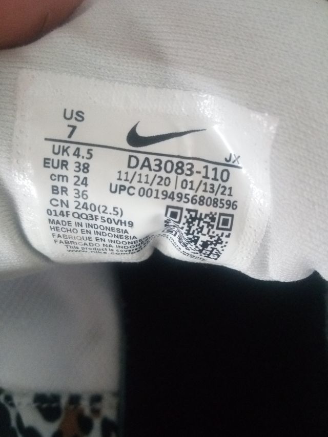 Zapatillas Nike Talla 38 + DESCUENTO + REGALO