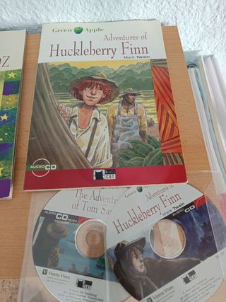 Lote de 3 libros de aventuras en inglés 