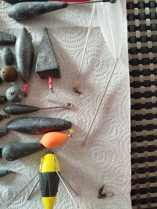 Plomos pesca: 30uds. Variados.