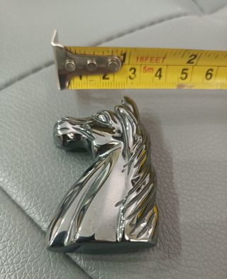 Piccola scultura testa di cavallo in Ematite