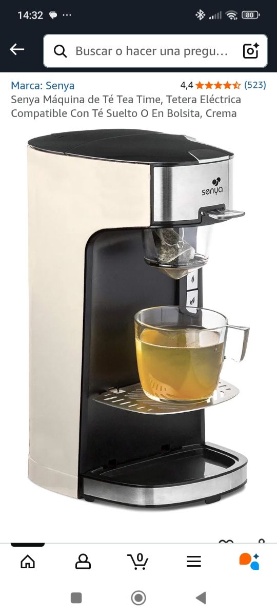 Senya Tea Time - Tetera eléctrica