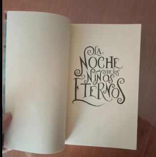 Forrado La noche de los niños eternos