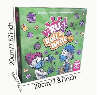 Virus! Roll&Write - Juego de Mesa NUEVO Expansión