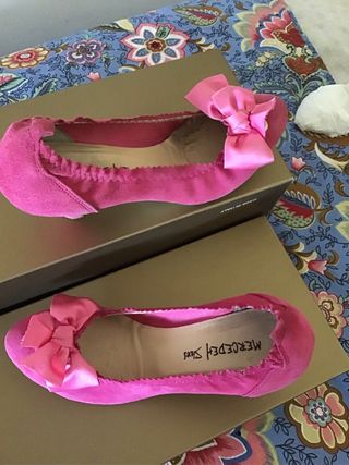 Scarpe Mercedeh fuxia tacco medio