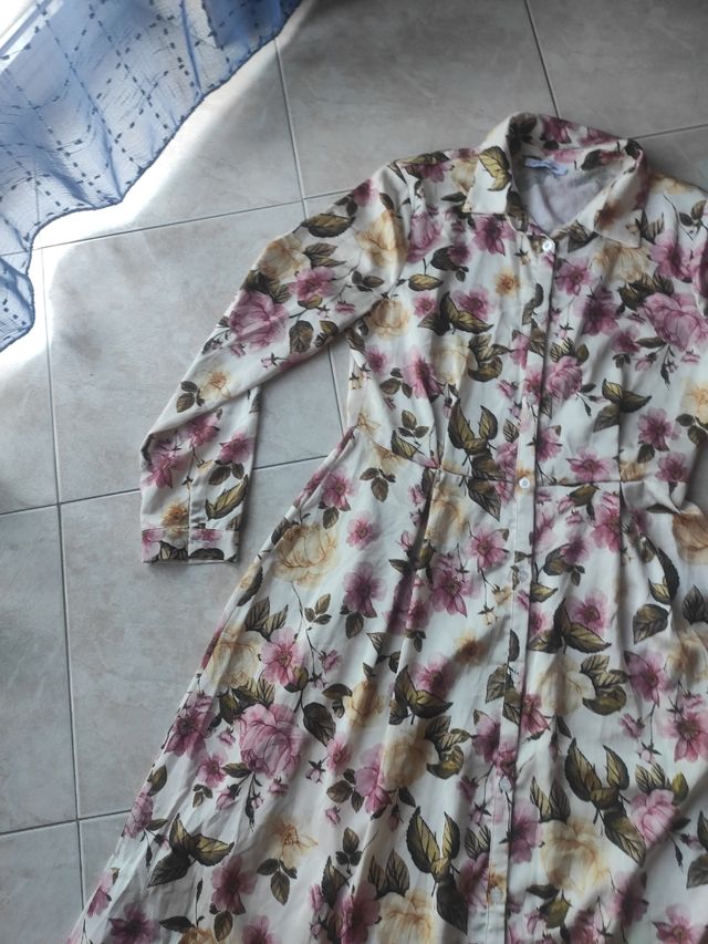 Vestito lungo floreale