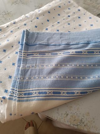 Juego Cama 1.35 - Franela Algodón