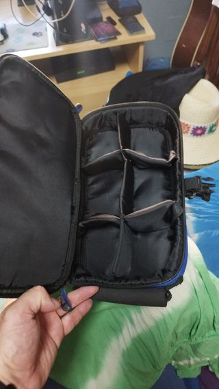 Funda bobina pesca Yuki - Azul