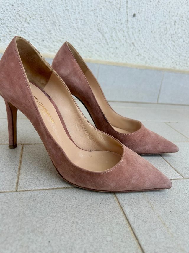 Dolce & Gabbana Décolleté rosa cipria