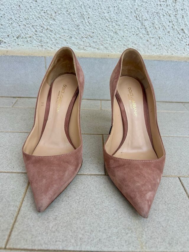 Dolce & Gabbana Décolleté rosa cipria