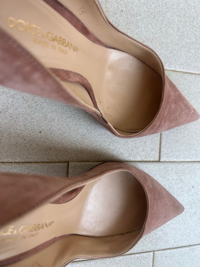 Dolce & Gabbana Décolleté rosa cipria