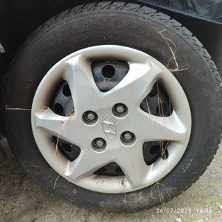 Tapacubos Hyundai - Juego de 3