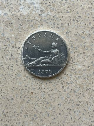 Tres Monedas de 5 Pesetas 
