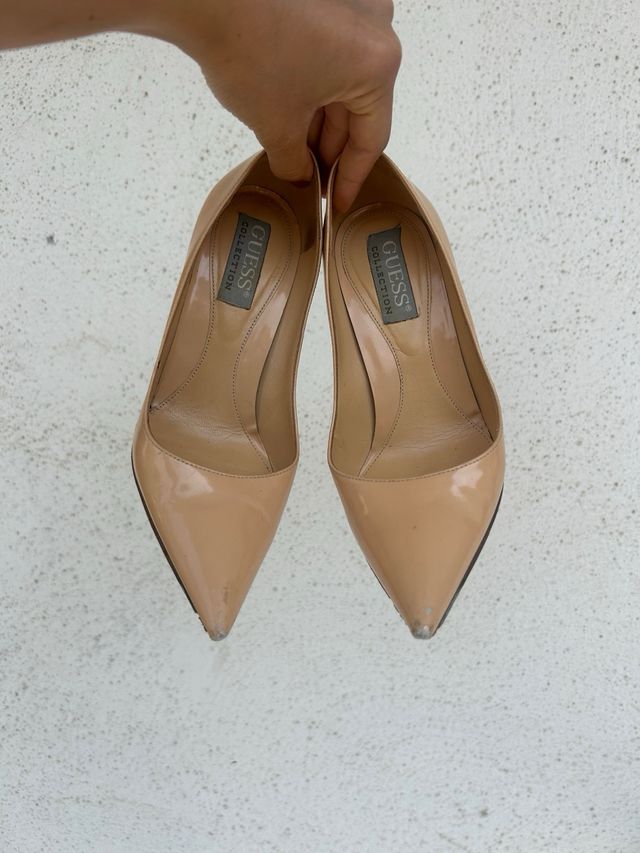 Tacchi GUESS beige vintage