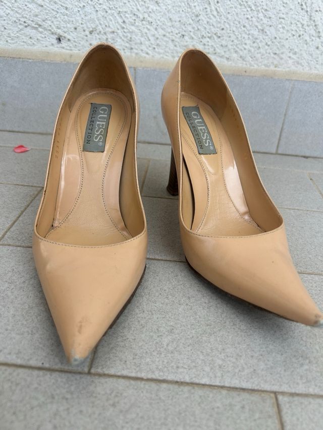 Tacchi GUESS beige vintage