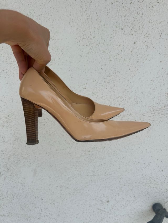 Tacchi GUESS beige vintage