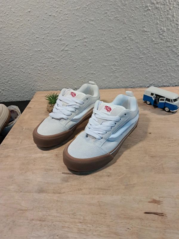 Vans Knu Skool - Beige/Blanco - 37