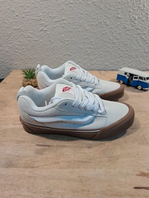 Vans Knu Skool - Beige/Blanco - 37