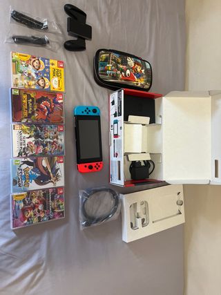 Nintendo Switch roja y azul - Como nueva