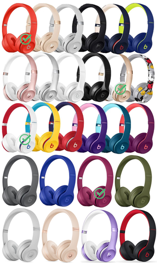 Beats Solo 3 varios colores