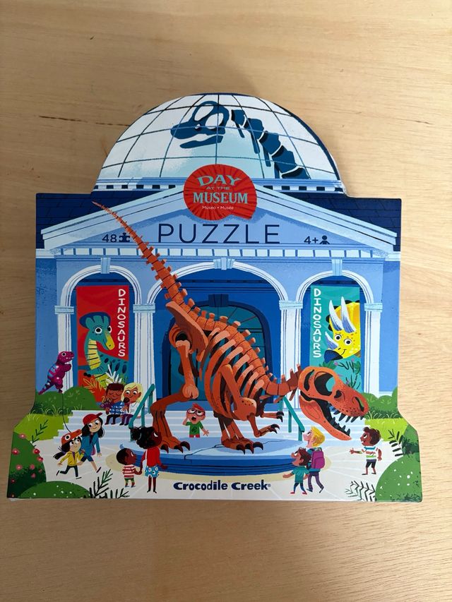 Puzzle Museo Dinosaurios 48 piezas