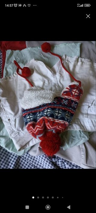 Conjunto ropa deportiva azul