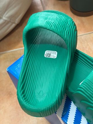 Adidas Adilette 22 - Chanclas Verdes 40,5