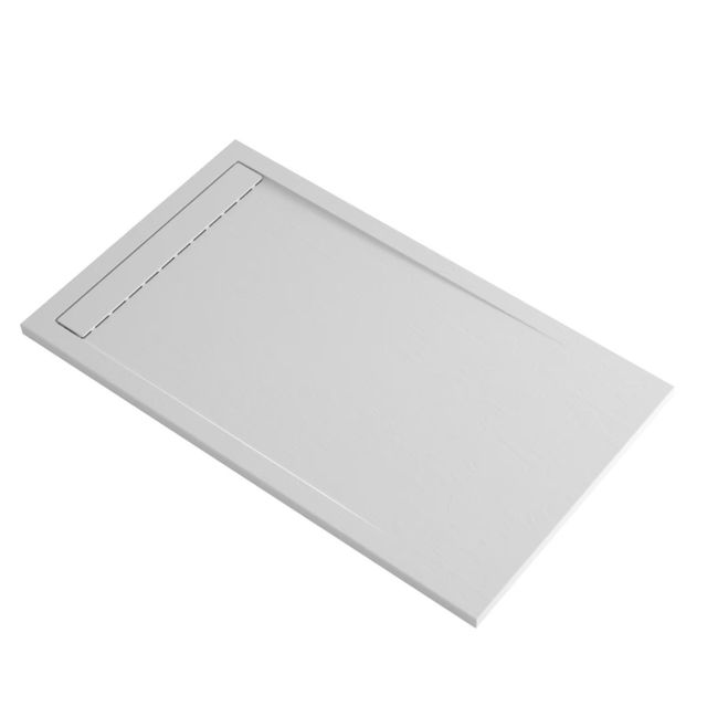 Plato ducha resina blanco 70x170