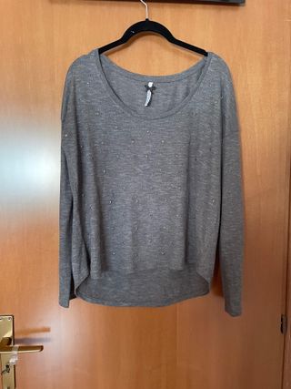 Maglia Stradivarius Grigia M