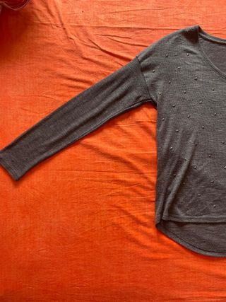 Maglia Stradivarius Grigia M
