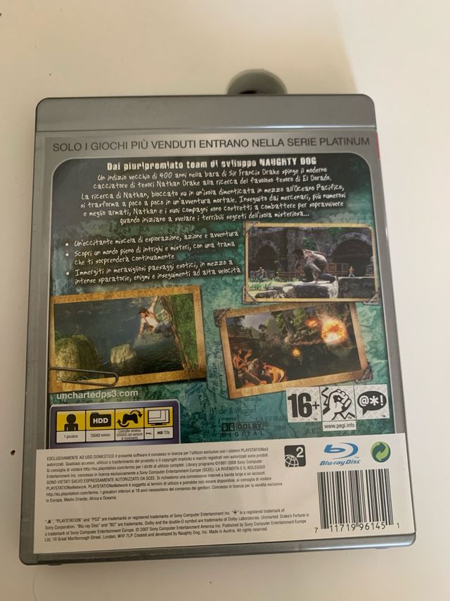 Uncharted Drake's Fortune - PS3 Platinum