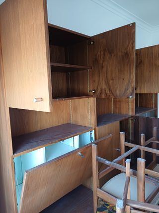 Móvel Sala 3 Corpos Olaio - Madeira