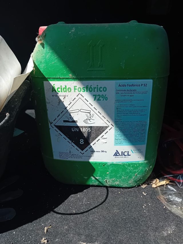 Ácido Fosfórico 72% - 30kg