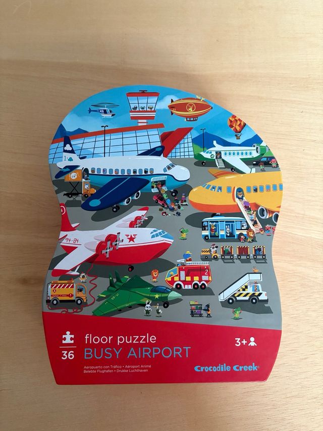 Puzzle Aeropuerto Crocodile Creek 36 piezas