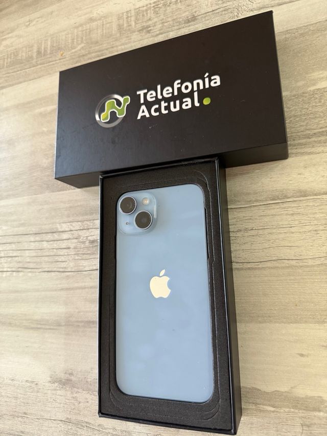 iPhone 14 128 azul bateria 100% factura garantia 