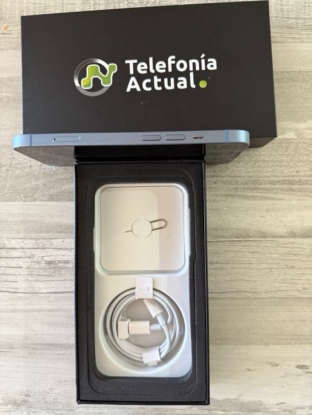 iPhone 14 128 azul bateria 100% factura garantia 
