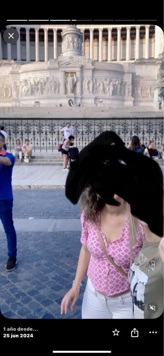 Blusa rosa Mango - Talla S