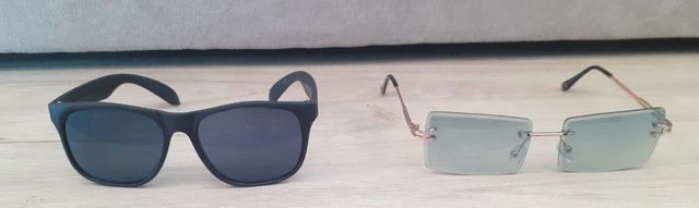 2 Gafas Sol - Negras y Verdes