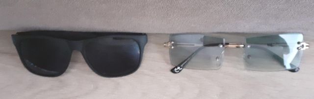 2 Gafas Sol - Negras y Verdes
