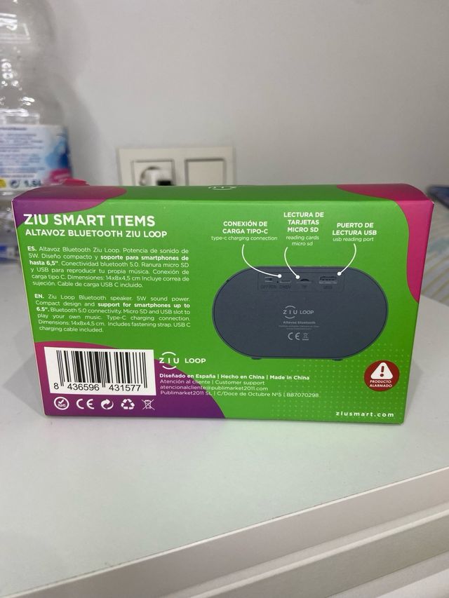 Altavoz Bluetooth ZIU Loop