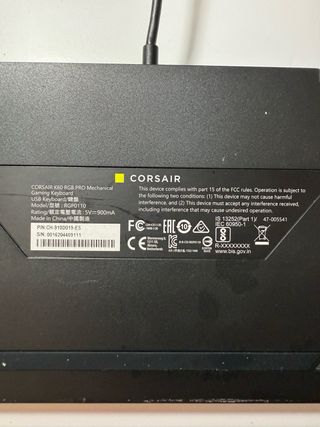 Corsair K60 RGB - Teclado mecánico
