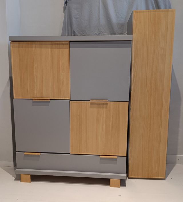 Mueble salón madera